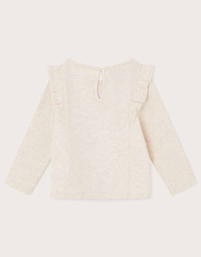 Baby Balloon Mice Sweatshirt, Camel (OATMEAL), large