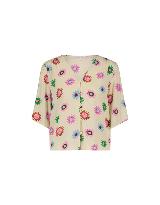 Fabienne Chapot Starlet Sun Print Blouse, Multi (MULTI), large