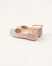 Ombre Ballerina Flats, Pink (PINK), large