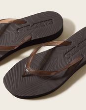 East Tapered Platform Sandal, Brown (BROWN), large