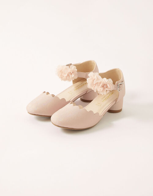 Corsage Two-Part Heels, Pink (PINK), large