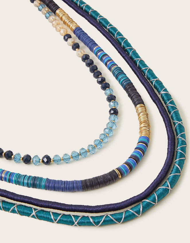 Mixed Layered Necklace, , large