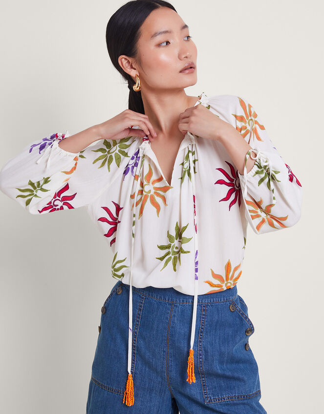 Summer Sun Top, Ivory (IVORY), large