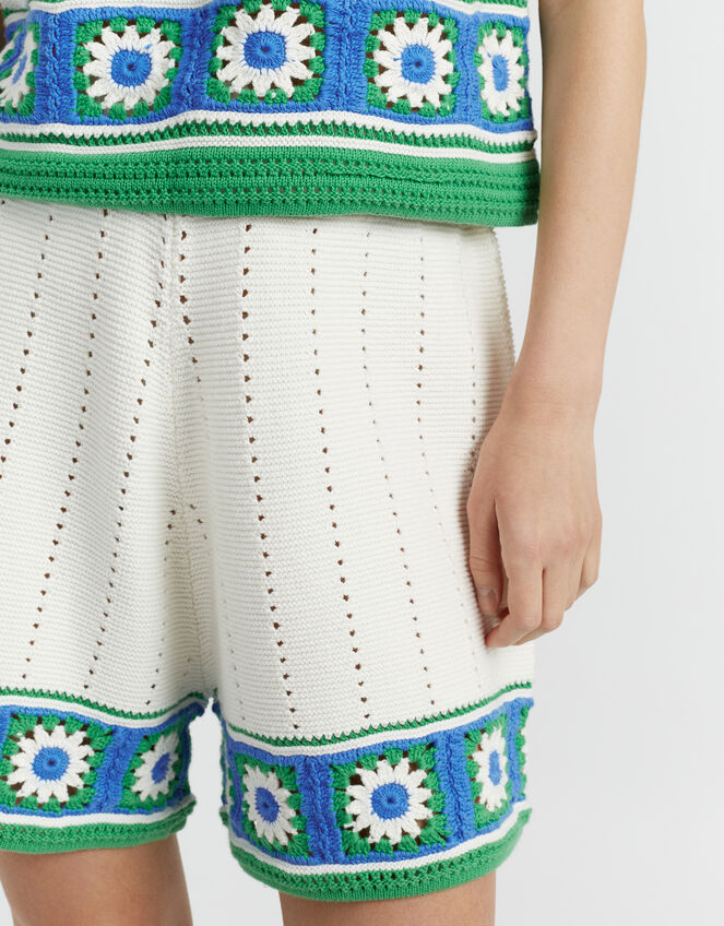Chinti & Parker Hand Crochet Shorts , Multi (MULTI), large