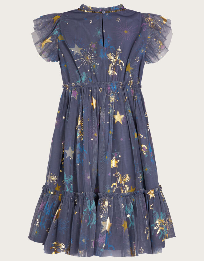 Celestial Unicorn Dress, Blue (BLUE), large