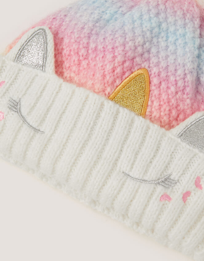 Unicorn Ombr&eacute; Beanie Hat, Multi (MULTI), large