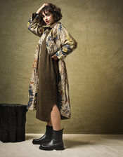 One Hundred Stars Dhurrie Velvet Duster , , large