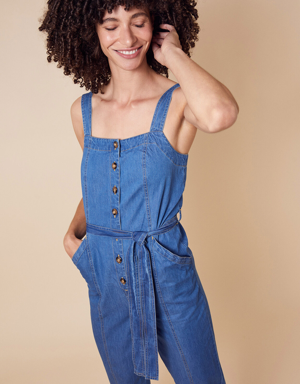 denim jumpsuit uk