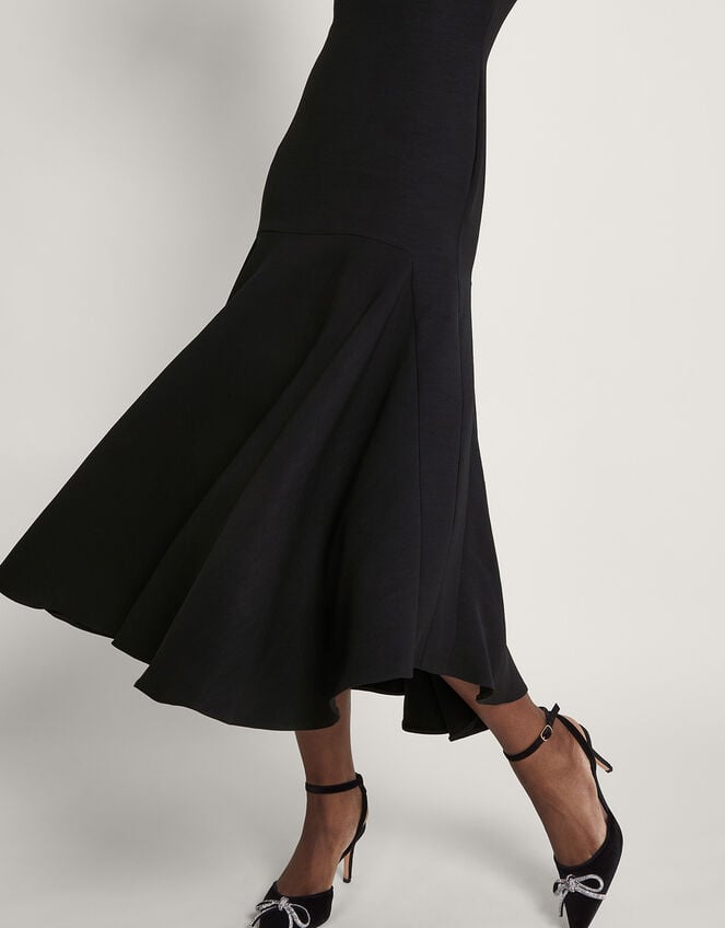 Rylee Sleeveless Dress, Black (BLACK), large
