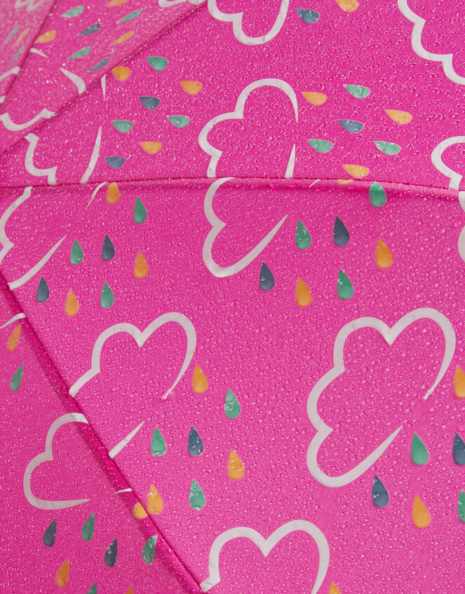 Grass and Air Colour-Revealing Umbrella, Pink (BRIGHT PINK), large