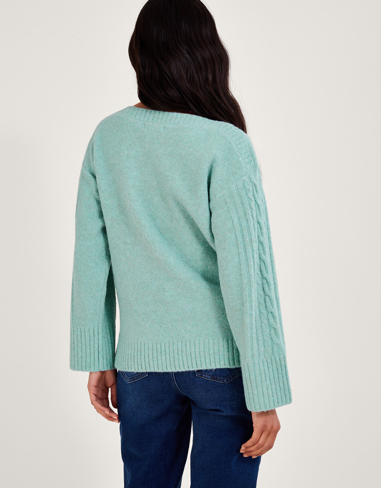 Mint green jumper best sale womens