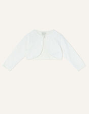 Baby Lace Cardigan, Ivory (IVORY), large