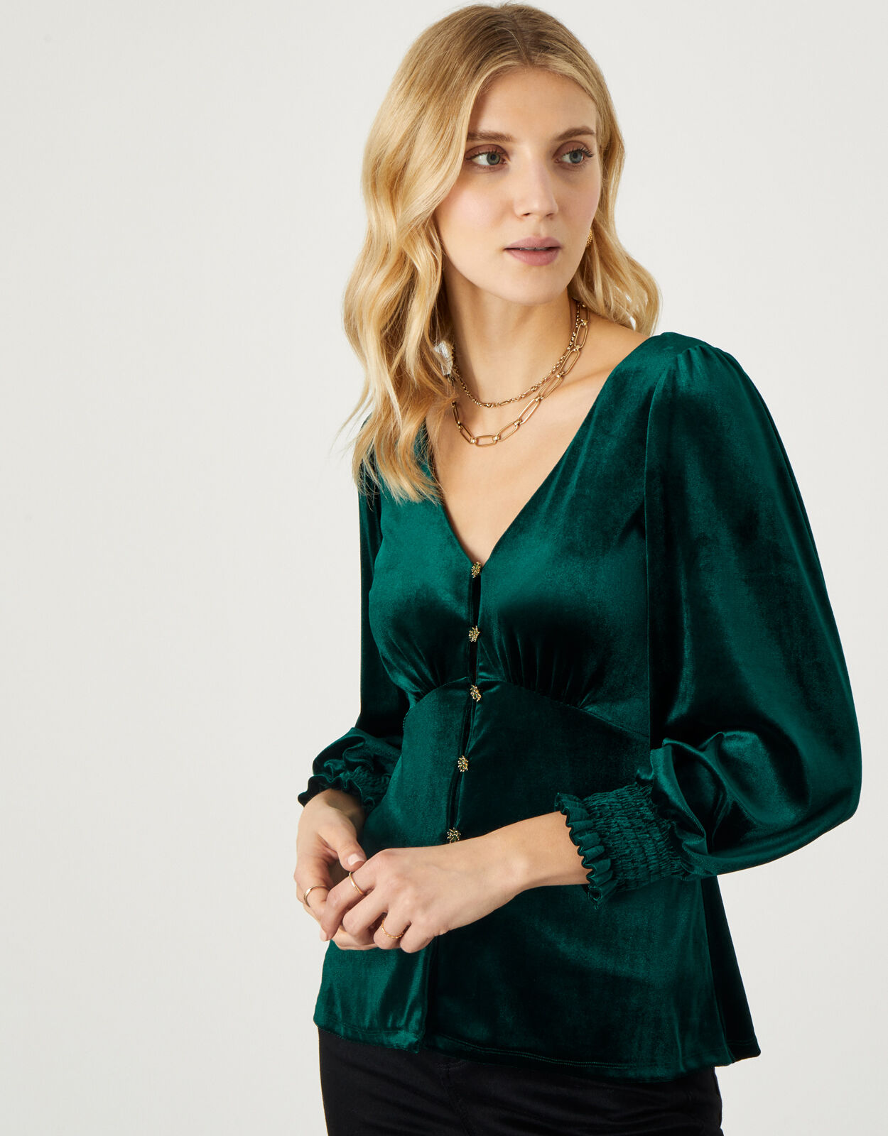 Ladies velvet tops uk cheap