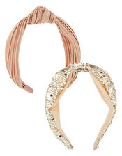 Knotted Headband Set, , large