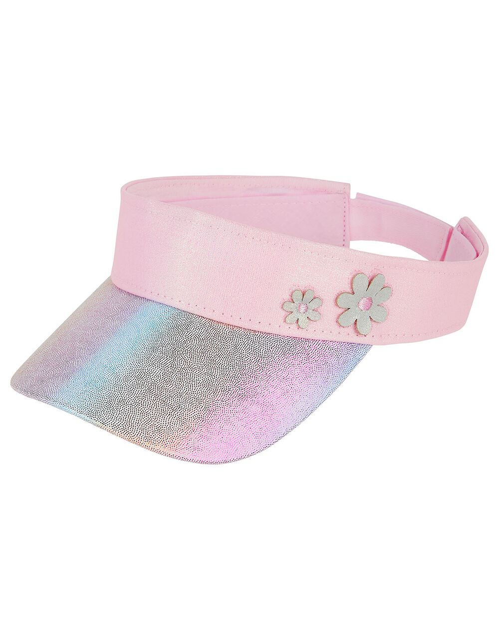 Metallic Rainbow Flower Visor Gloves, Hats & Scarves Monsoon UK.