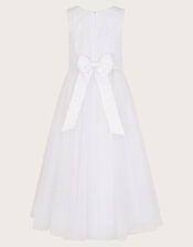 Alice Maxi Communion Dress, White (WHITE), large