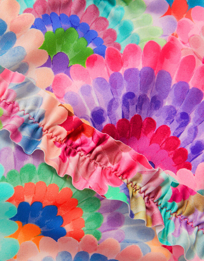 Shell Print Puff Sleeve Swim Set, Multi (MULTI), large