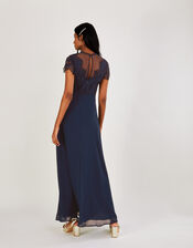Diana Lace Maxi Dress, Blue (NAVY), large