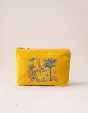 Elizabeth Scarlett Wild Giraffe Palm Mini Pouch, , large
