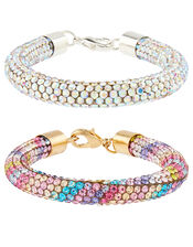Dreamy Dazzle Crystal Bracelet Set, , large