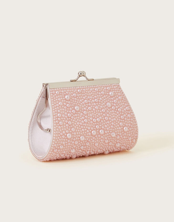 Pearl Frame Bridesmaid Mini Bag, , large