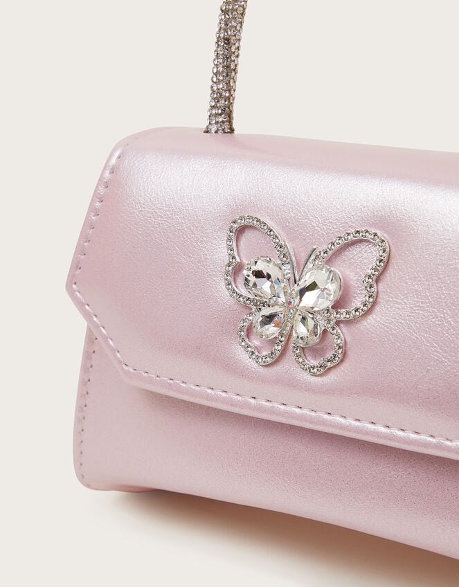 Butterfly Embellished Mini Bag, , large