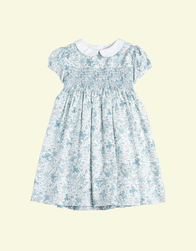 Trotters Arabella Bloom Dress, Blue (BLUE), large