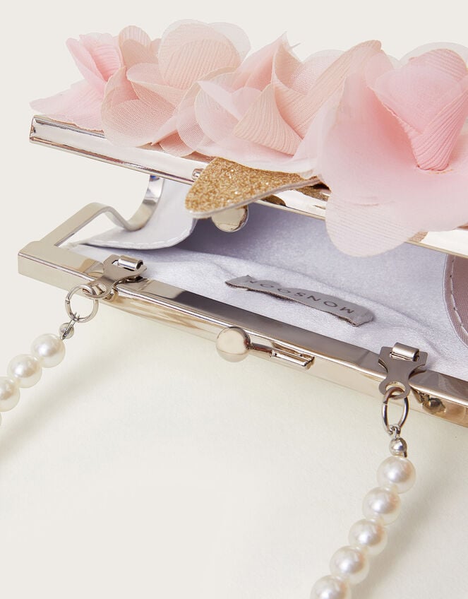 Mini Unicorn Pearl Strap Bag, , large