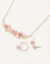 Rosanna Floral Jewellery Set, , large