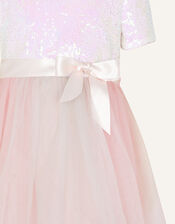 Prairie Sequin Rainbow Dress , Pink (PINK), large