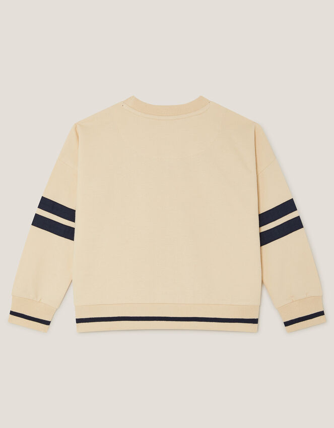 Dinosaur Varity Sweatshirt, Natural (STONE), large