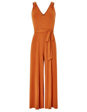 Cooper Jersey Cupro Jumpsuit, Orange (ORANGE), large