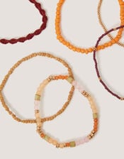 6-Pack Bead Stretch Bracelets, , large