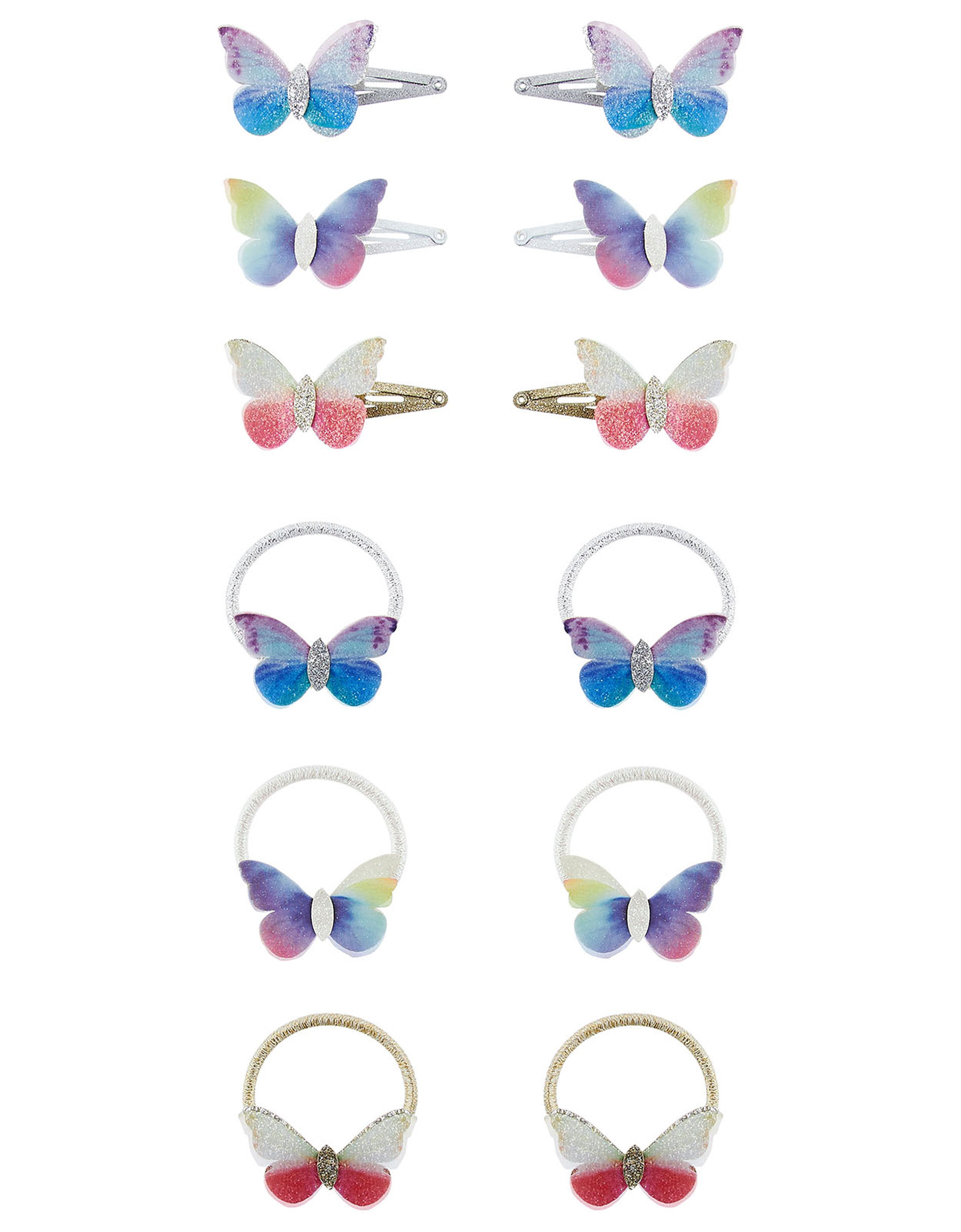 Flutter Butterfly Hair Accessory Set, , large