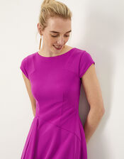 Cynthia Midi Dress, Pink (PINK), large