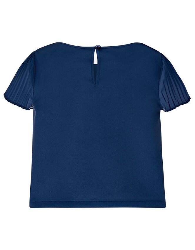 Magical Rose Top and Skirt Set, Blue (NAVY), large