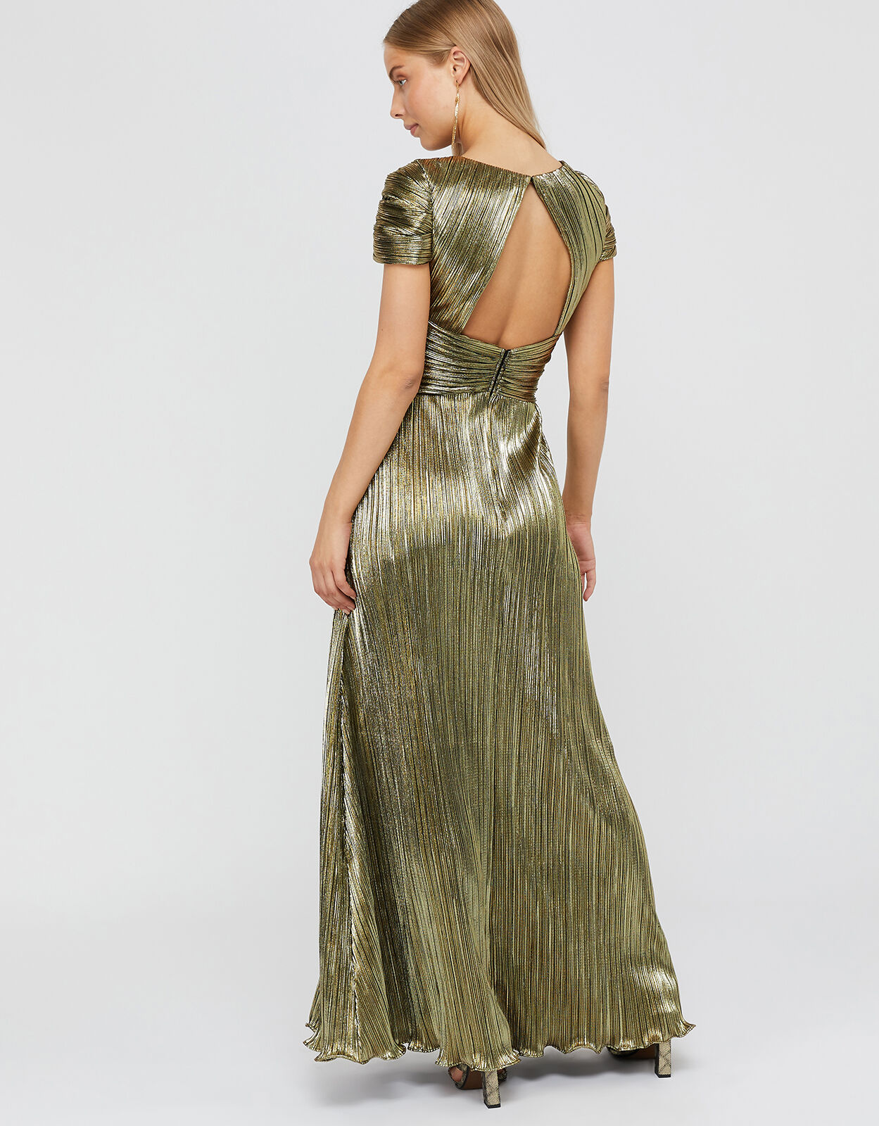 Gold lame shop dress uk
