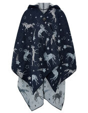 Connie Sparkle Unicorn Poncho, , large