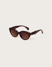 Tortoiseshell Cat Eye Sunglasses, , large