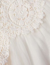 Starla Lace Tulle Dress, Ivory (IVORY), large