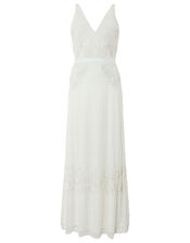Margaret Embellished Maxi Wedding Dress, Ivory (IVORY), large
