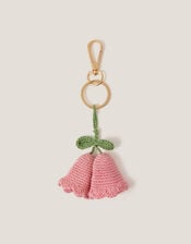 Tulip Crochet Bag Charm, , large