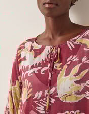 Misha Ornate Print Mini Kaftan, , large