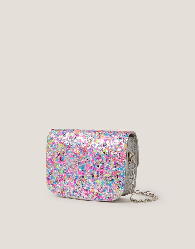 Confetti Glitter Bag & Hair Clips Set, , large