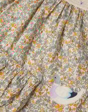 Baby Darcie Duck Smocked Dress & Underwear Set, Yellow (YELLOW), large