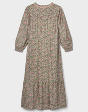 East Leona Ditsy Print Maxi Dress, Green (GREEN), large