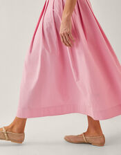 Alexa A-Line Maxi Skirt, Pink (PINK), large