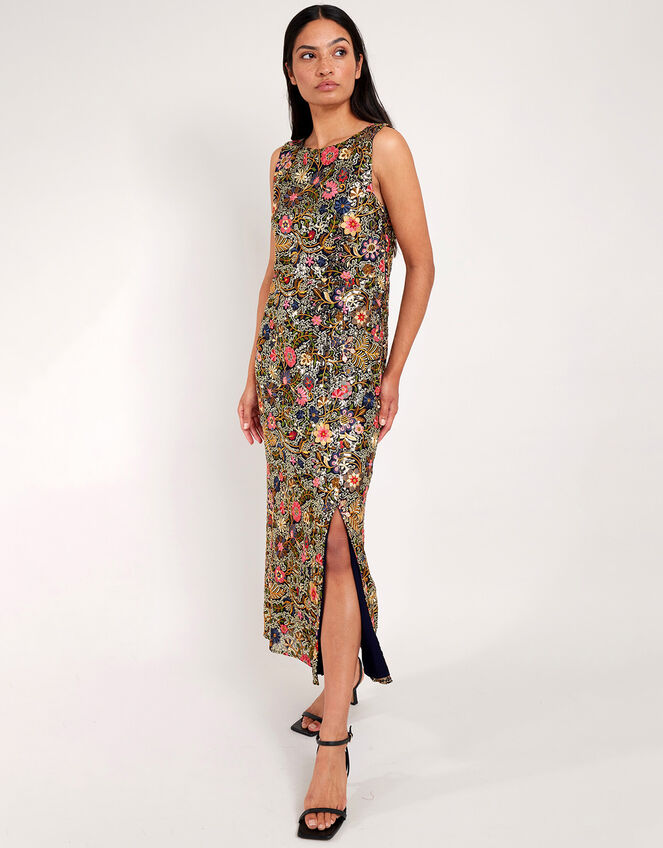 East Rio Sequin Dress Multi