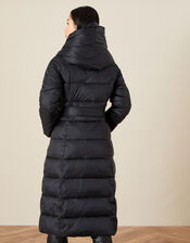 Lauren Padded Maxi Coat, Black (BLACK), large