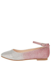 Alexa Ombre Ballerina Flats, Silver (SILVER), large